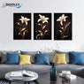 FREE SHIPPING Madonna Lily 3 Piece Canvas Canvas Painting Design Piece Art 92