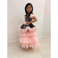Girls Party Frill Dress