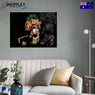 FREE SHIPPING WITHIN AUS-Lord Krishna Single Canvas Painting Design Piece Art 24