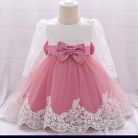 Beautiful net and lace Girls dress- check for Price