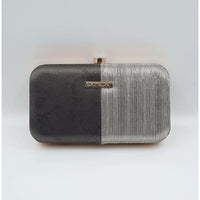 Black & Silver Party Clutch