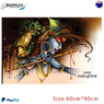 FREE SHIPPING -Lord Krishna Single Canvas Painting Design Piece Art 20