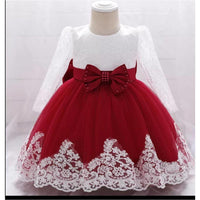 Beautiful net and lace Girls dress.-Check for Price