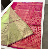 Women Pure Banaras kataan silk saree