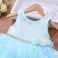 Girls Party Frill Dress