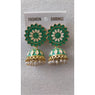 Meenakari jhumka