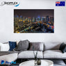 FREE SHIPPING -City night View Single Canvas Painting Design Piece Art 2