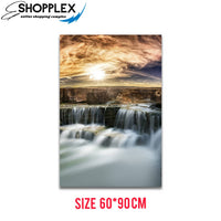 FREE SHIPPING -Waterfall Single Canvas Painting Design Piece Art 75