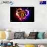 FREE SHIPPING WITHIN AUS-Manchester United Football Club Sports Single Canvas Painting Design Piece Art 26