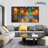 FREE SHIPPING -Abstract Couple Single Canvas Painting Design Piece Art 69