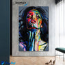 FREE SHIPPING -Abstract Woman Single Canvas Painting Design Piece Art 54